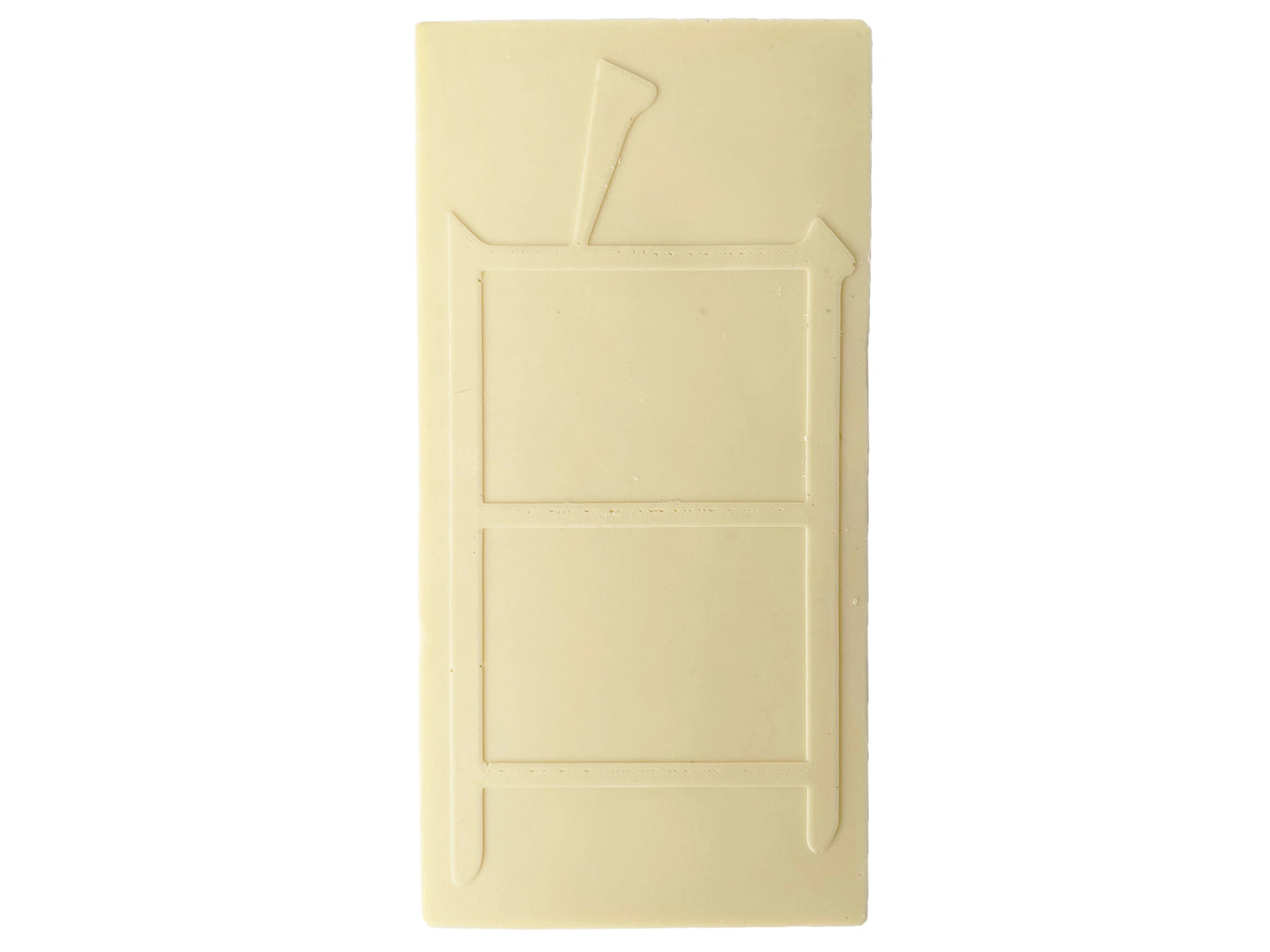 shiro white chocolate bar 2 ingredients with no added sugar